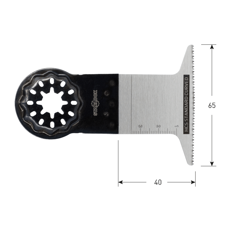 Rotec HCS Starlock Multitool Invalzaagblad type MTS65