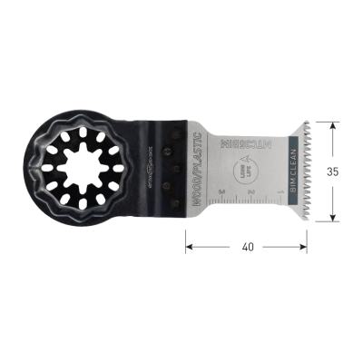 Rotec BIM Starlock Multitool Invalzaagblad type MTC35bi